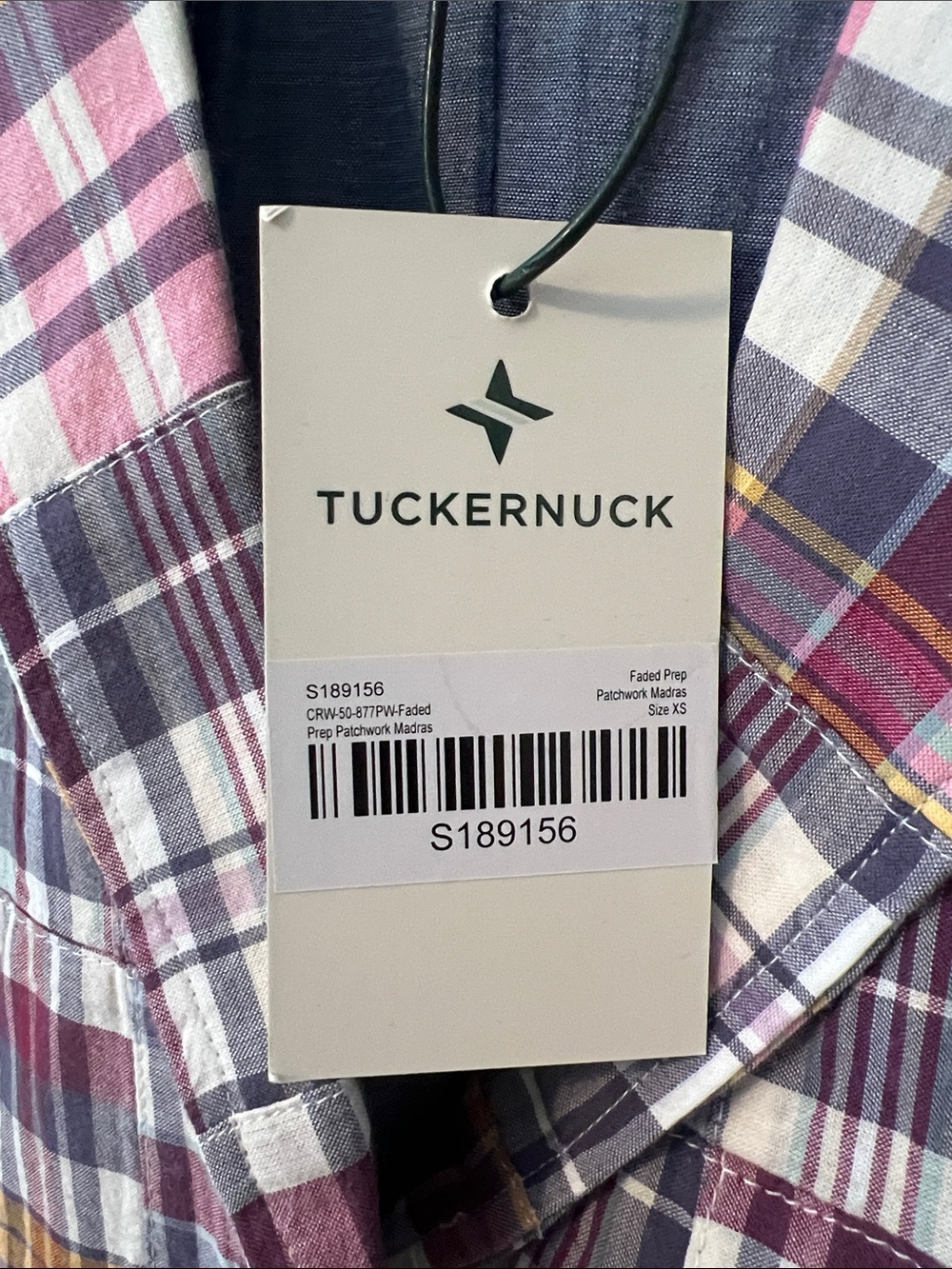 Tuckernuck Faded Prep Patchwork Madras Blazer, Size XS, NWT - Picture 3 of 6
